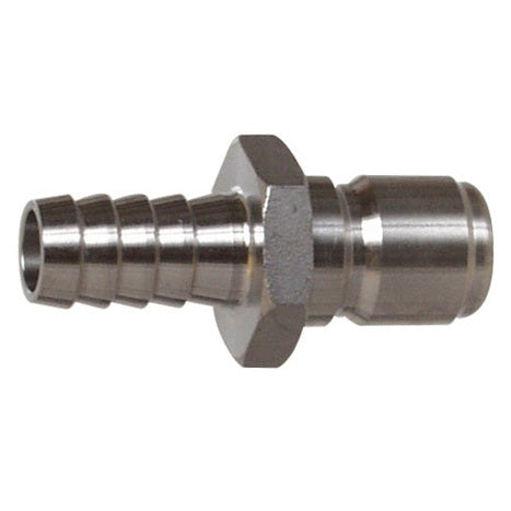 Male Stainless Steel Quick Disconnect (QD) w/Barb