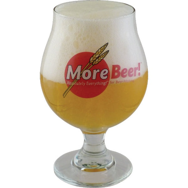 MoreBeer!® Belgian/Sour Glass (16oz)
