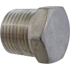 Stainless 1/2 in MPT Plug - Hollow