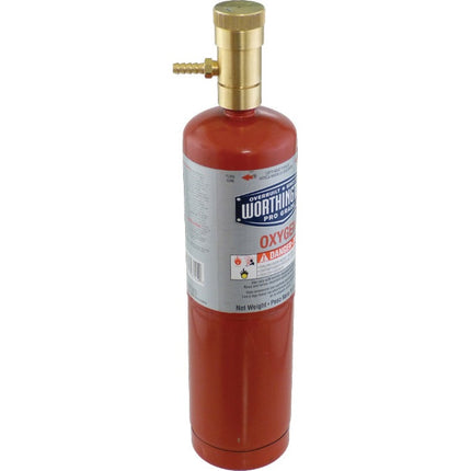 Oxygen Regulator - For Disposable Tanks w/barb