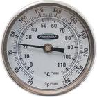 Fermentap Thermometer (3in. Face x 6in. Probe)